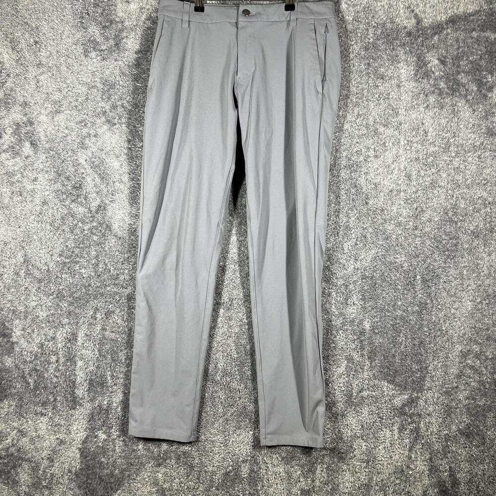 Lululemon Pants Mens 31x29 Gray Commission Pant Classic Warpstreme Comfort